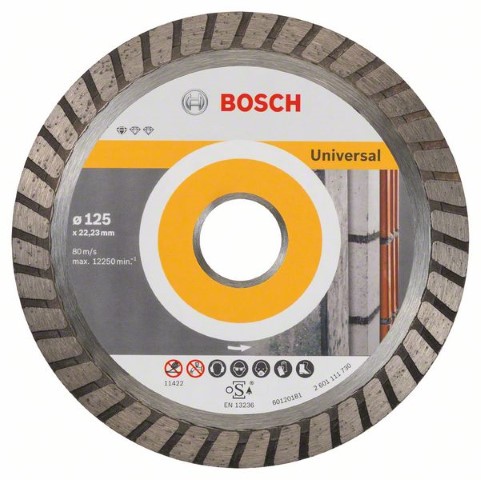 DIAMOND CUTTING DISC PROFESSIONAL ECO-TURBO: UPE-T125 MM